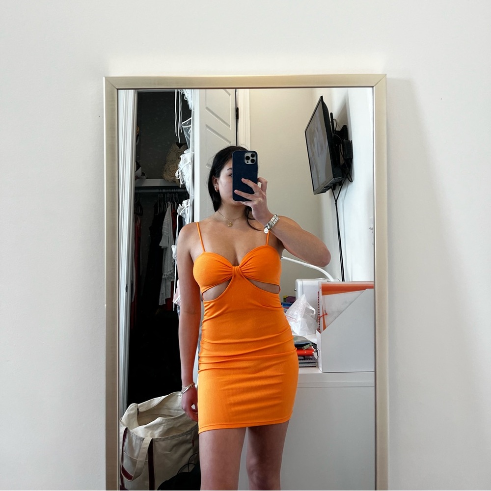 Princess Polly Marissa Mini Dress Orange